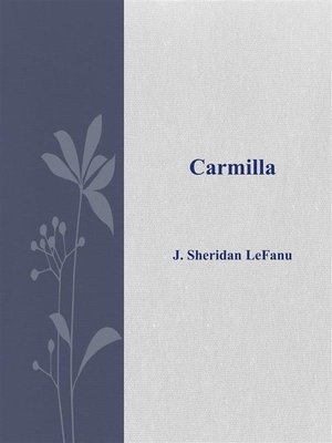 cover image of Carmilla
